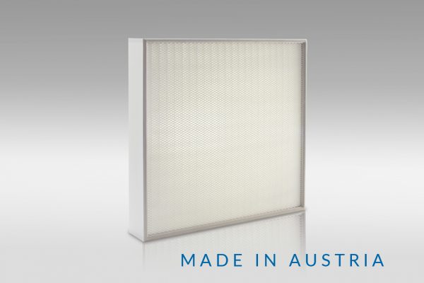Moderner Schwebstoff-Filter HEPA Klasse 14